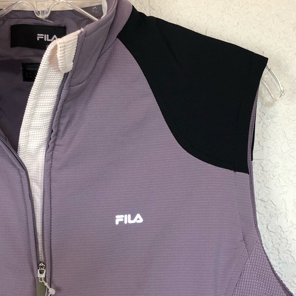 Fila Front Zip Sleeveless Vest size Medium NWT - Picture 2 of 7
